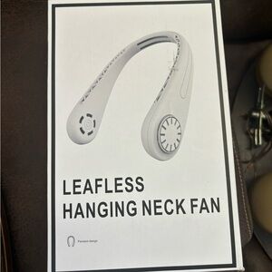 Leafless Hanging Neck Fan